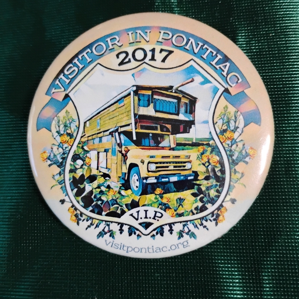 Collectible Pontiac Illinois Button